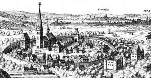 Hofheim mit Stadtmauer